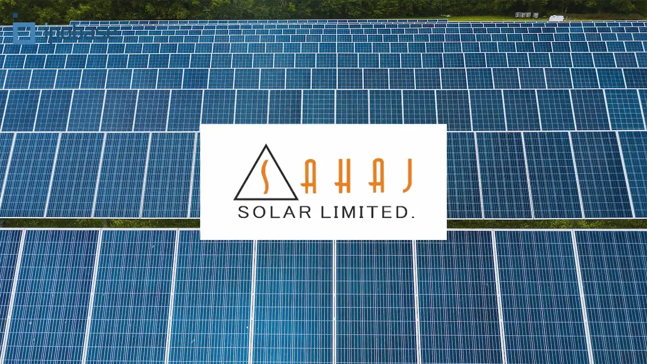 Sahaj-solar-limited-shares-surged-after-new-plant-announcement
